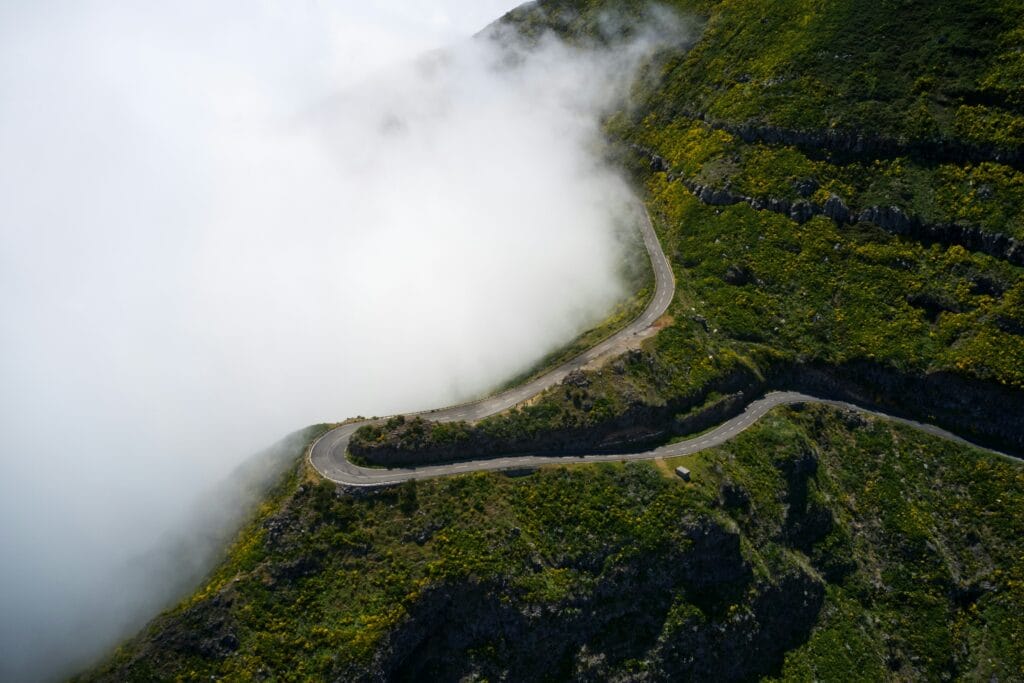 Hoe zijn de wegen op Madeira