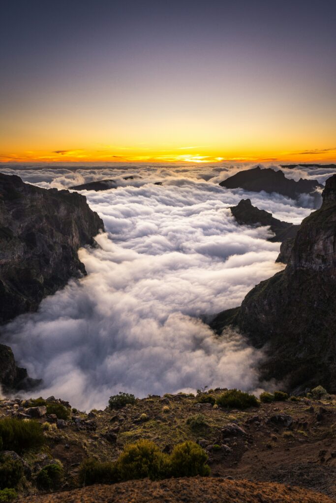 pico do arieiro uitzicht