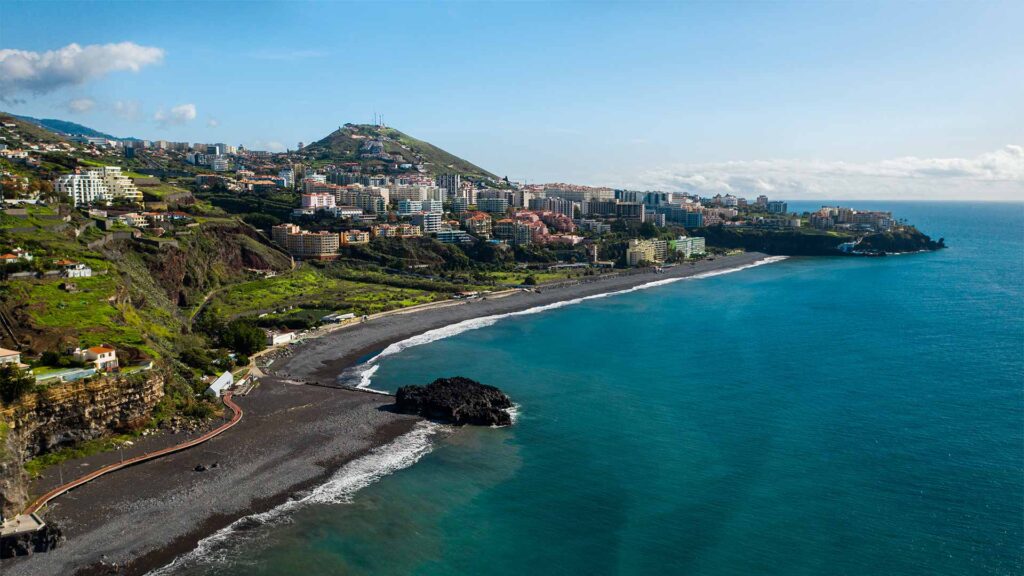 Praia Formosa Mooiste strand Madeira