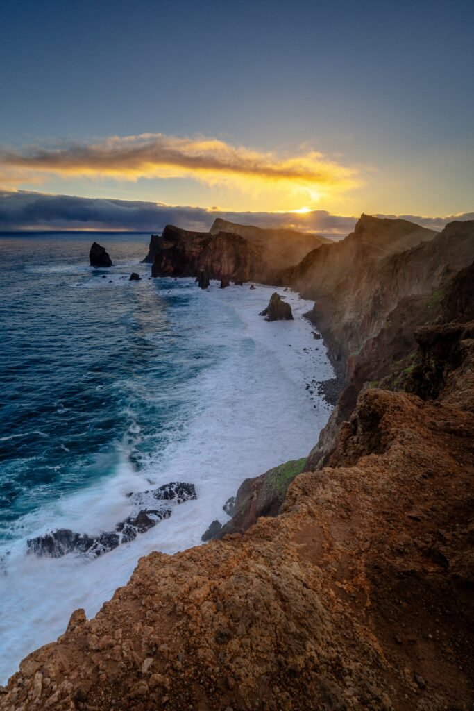 Zonsopgang ponta de sao lourenco