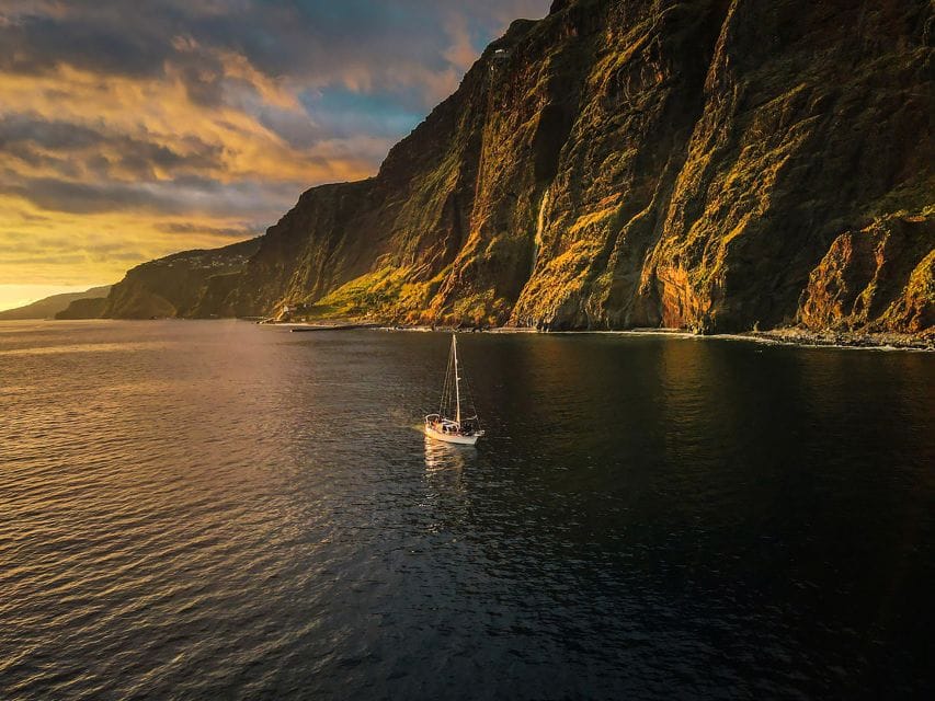 Boottocht Madeira zonsondergang