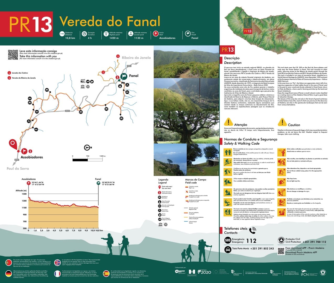 PR 13 hike Porto Moniz