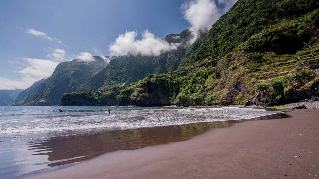 Seixal strand Madeira