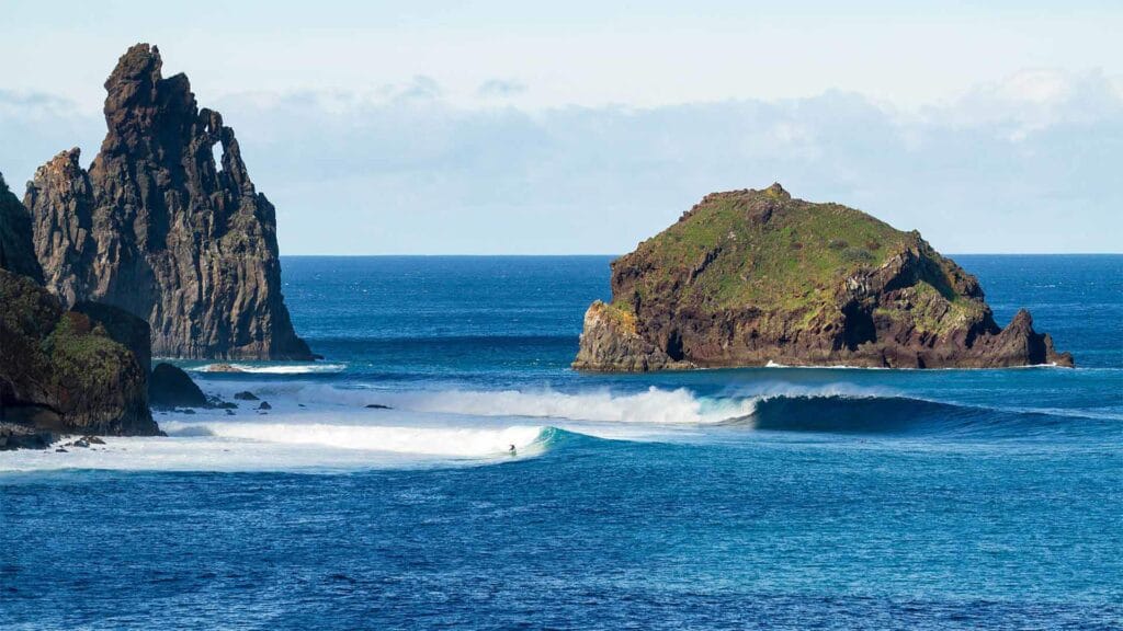 Surfen op Madeira