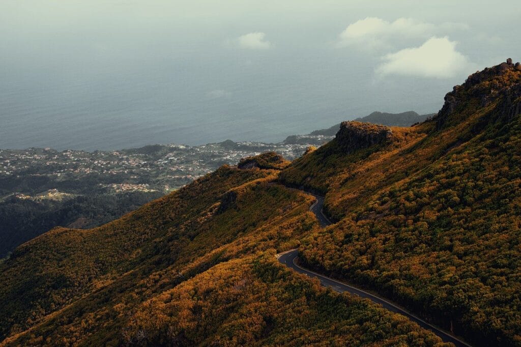 De wegen op Madeira