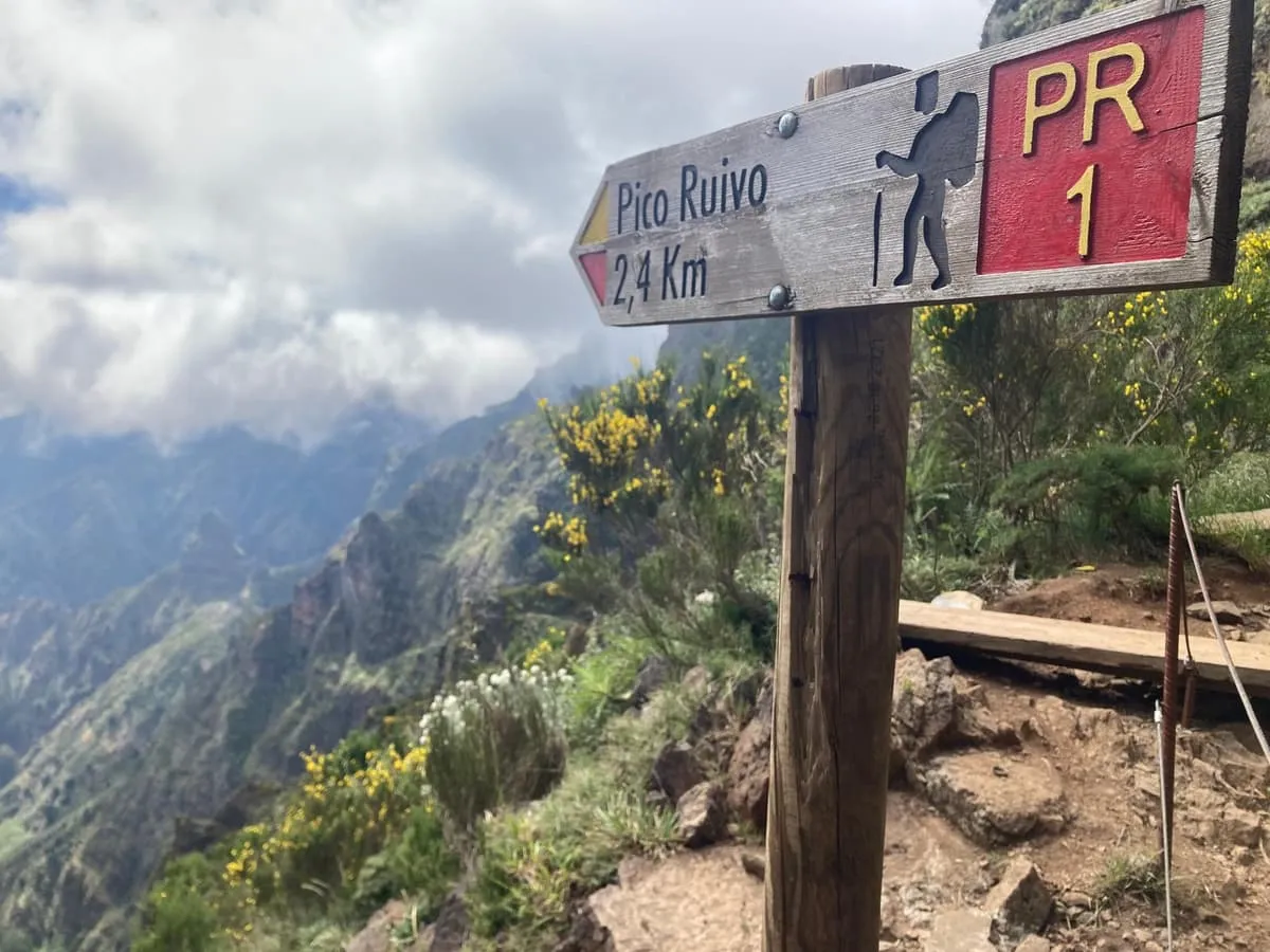 Oost-west hike madeira